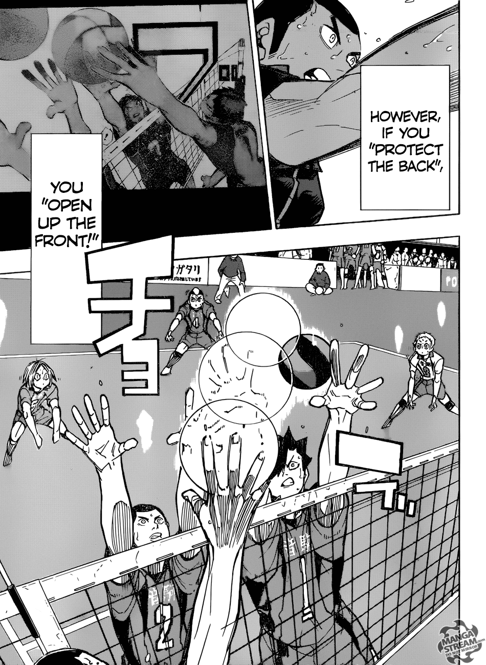 Haikyuu!!, Chapter 303 image 08
